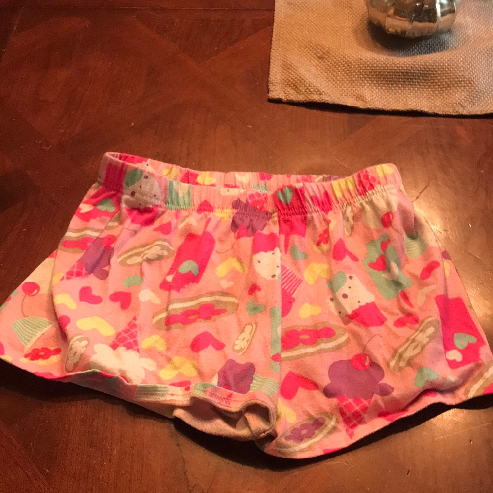Girls pajama shorts